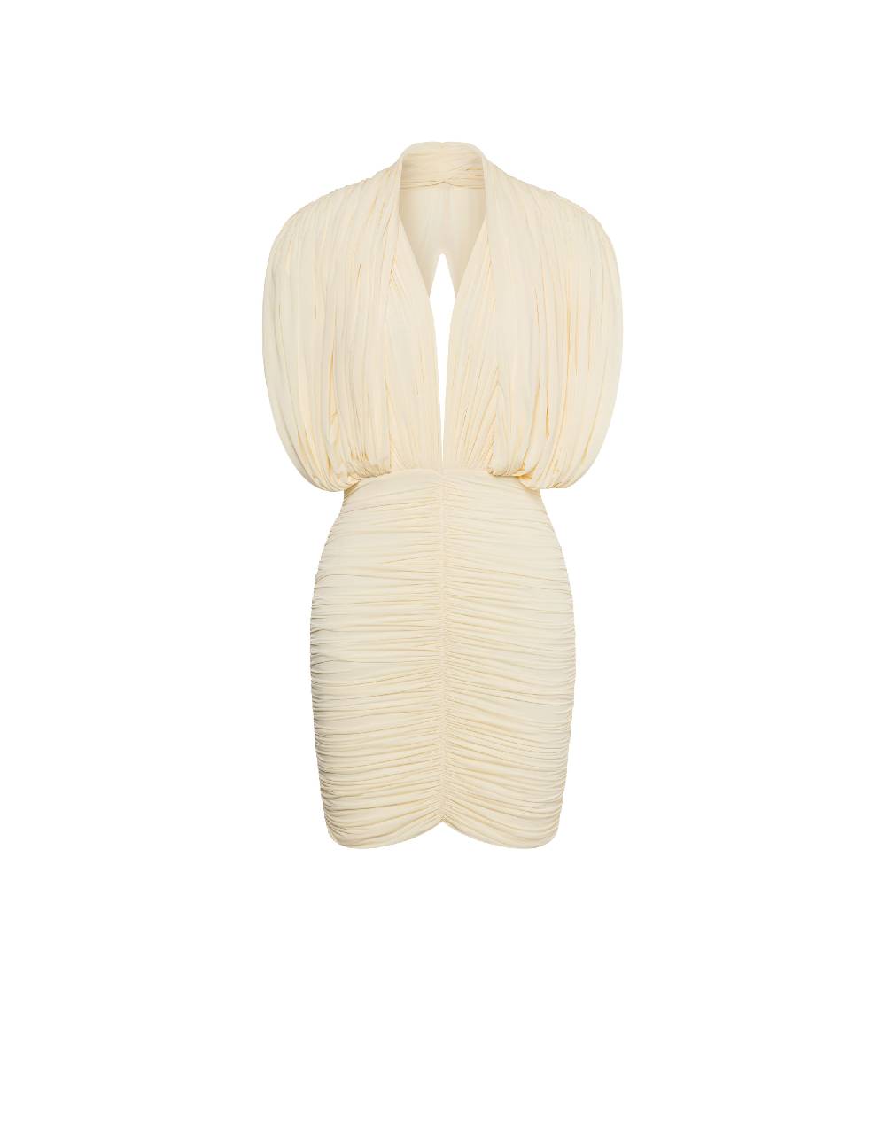 Philosophy Di Lorenzo Serafini Minidress In Jersey Drappeggiato