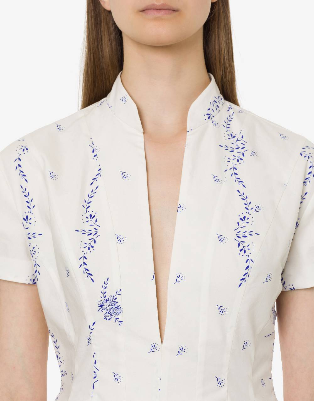 Philosophy Di Lorenzo Serafini Minidress In Popeline Stampato