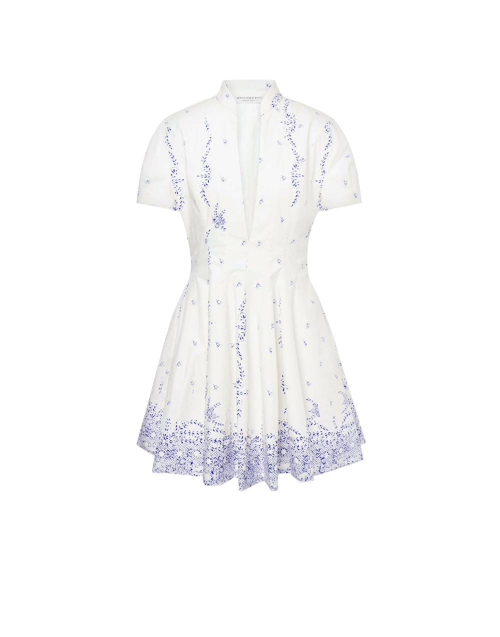 Philosophy Di Lorenzo Serafini Minidress In Popeline Stampato