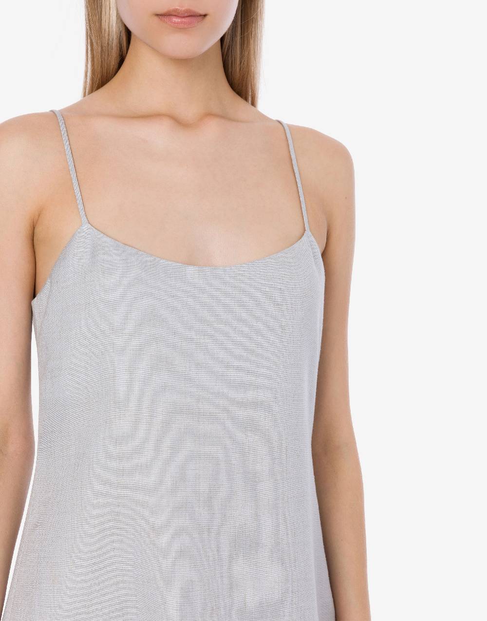 Philosophy Di Lorenzo Serafini Minidress In Tela Misto Lino