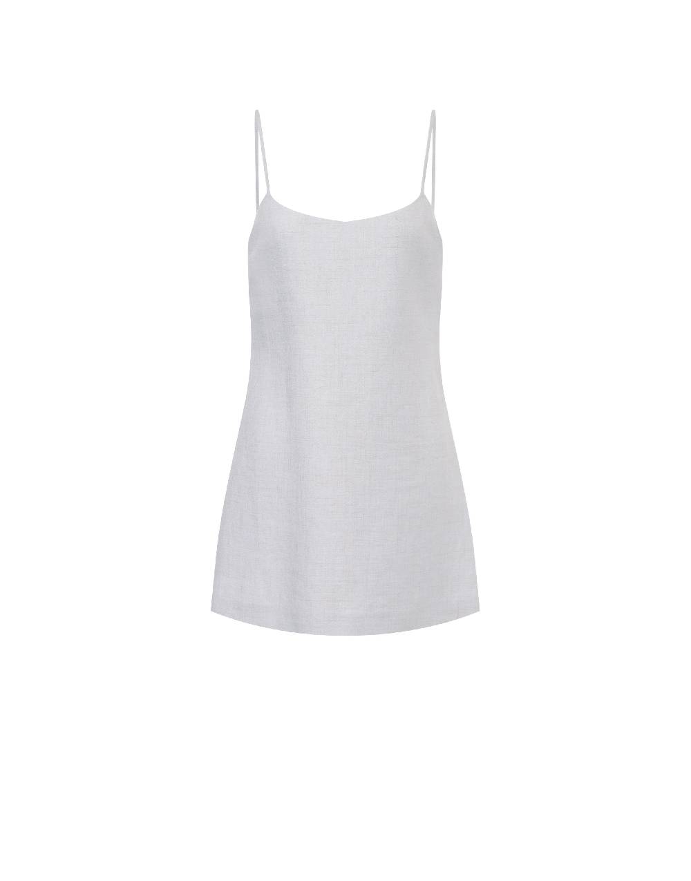 Philosophy Di Lorenzo Serafini Minidress In Tela Misto Lino