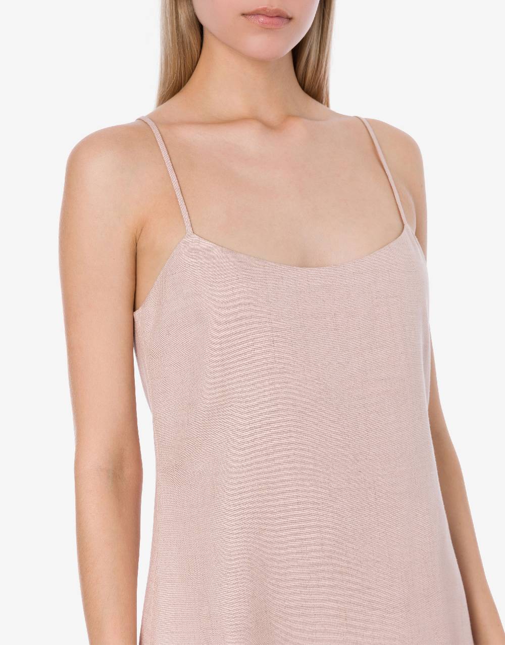 Philosophy Di Lorenzo Serafini Minidress In Tela Misto Lino