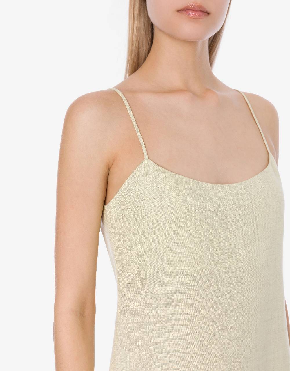 Philosophy Di Lorenzo Serafini Minidress In Tela Misto Lino