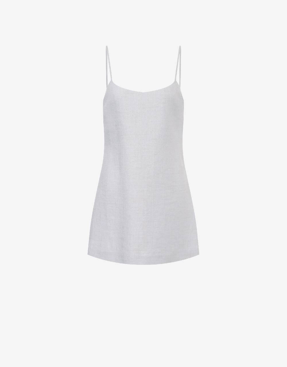 Philosophy Di Lorenzo Serafini Minidress in tela misto lino