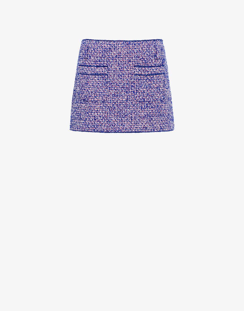 Philosophy Di Lorenzo Serafini Minigonna in stuoia bouclé