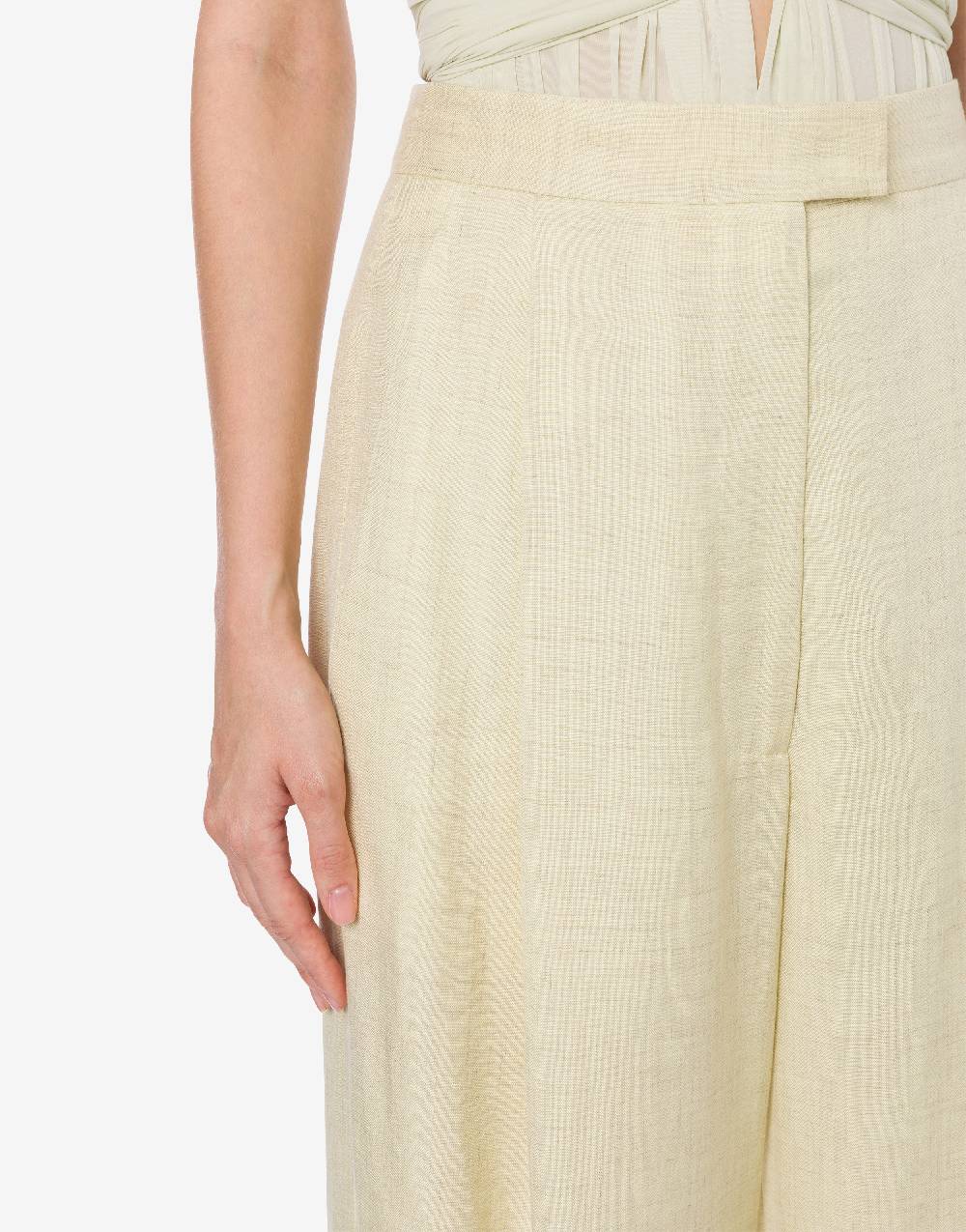 Philosophy Di Lorenzo Serafini Pantalone In Tela Di Misto Lino