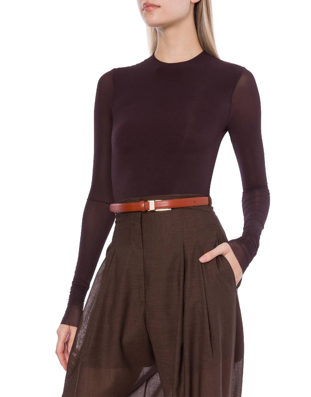 Philosophy Di Lorenzo Serafini Cintura In Vitello