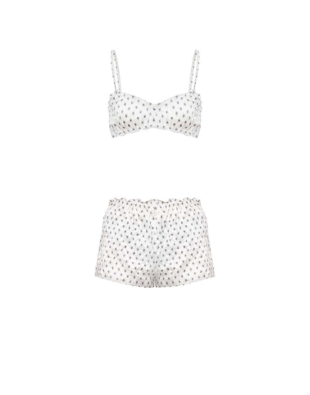 Philosophy Di Lorenzo Serafini Set 2 Pezzi In Jacquard Con Fiori All Over