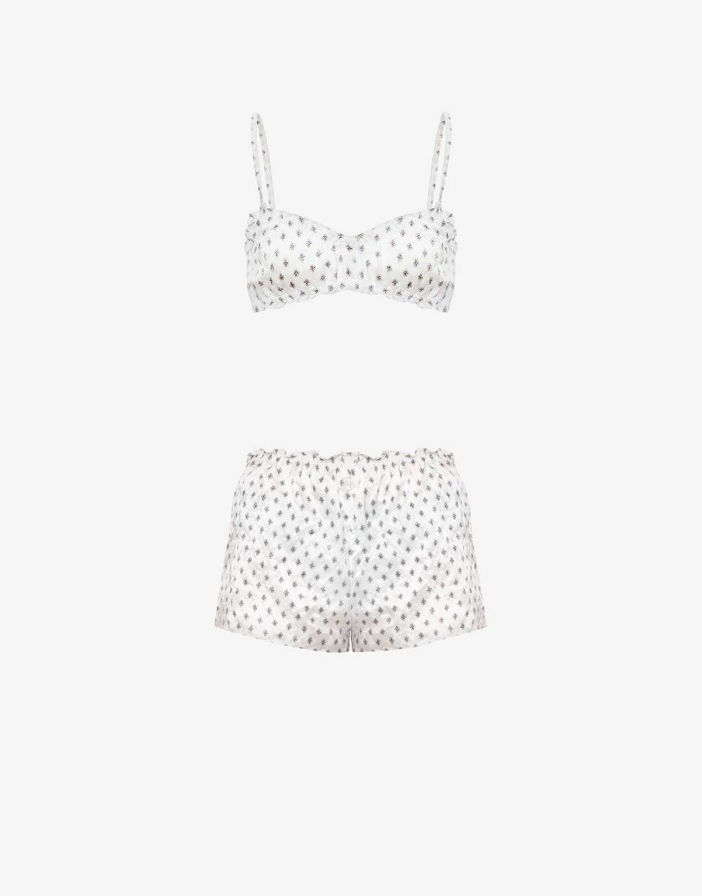 Philosophy Di Lorenzo Serafini Set 2 pezzi in jacquard con fiori all over