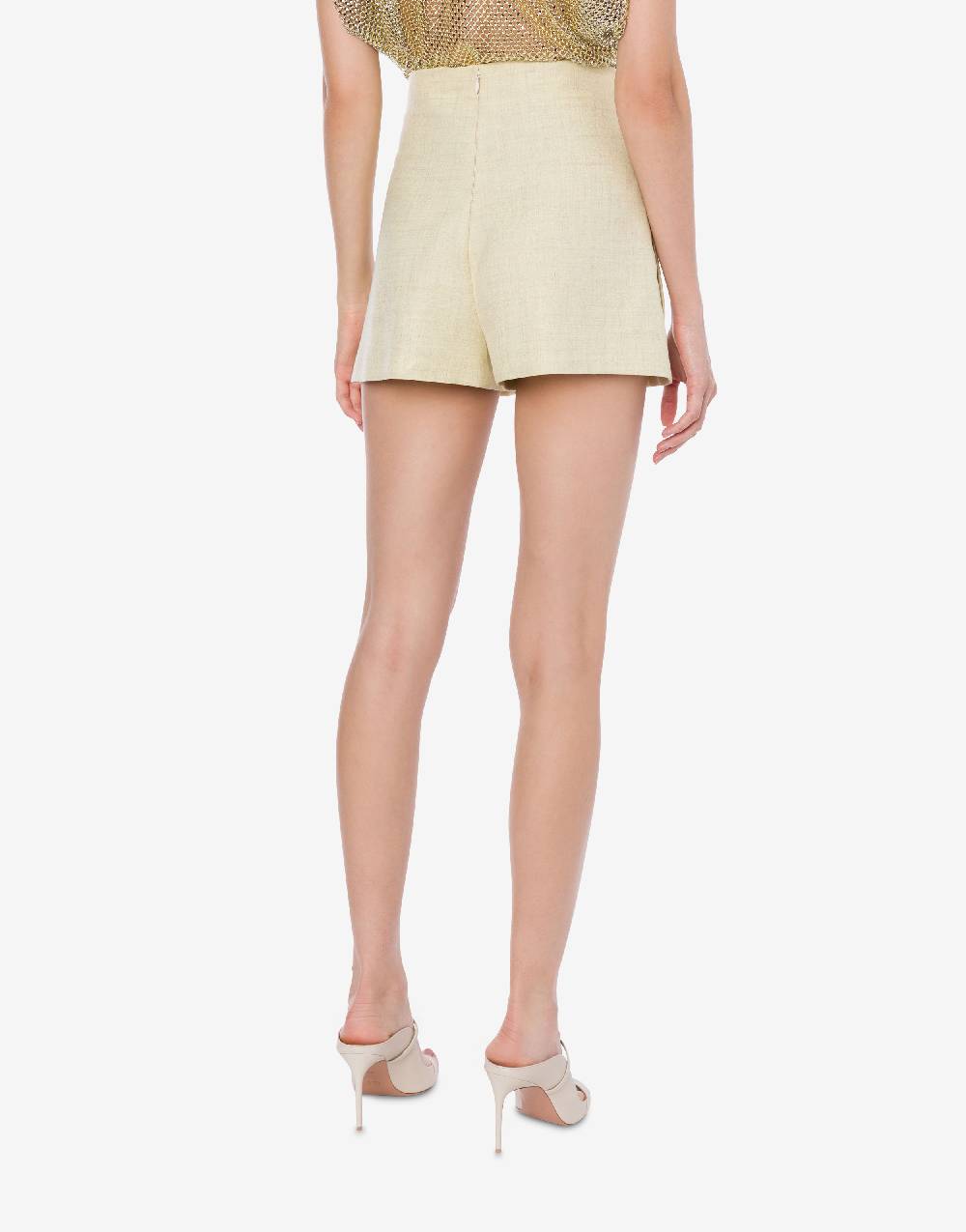 Philosophy Di Lorenzo Serafini Short In Tela Di Misto Lino