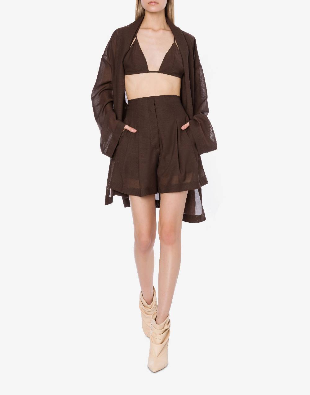 Philosophy Di Lorenzo Serafini Short In Voile Di Lana