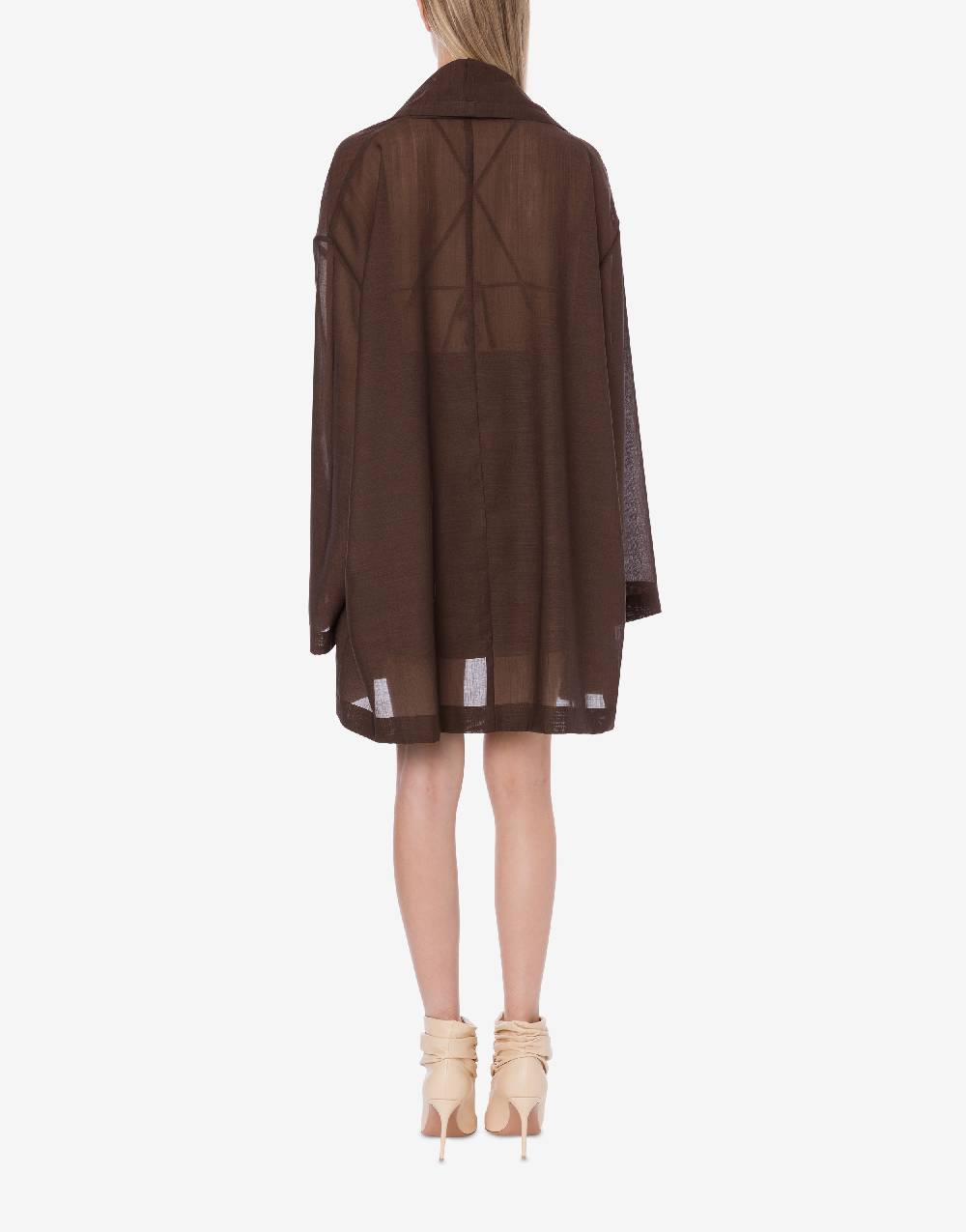 Philosophy Di Lorenzo Serafini Spolverino In Voile Di Lana