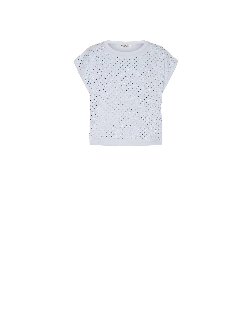 Philosophy Di Lorenzo Serafini T-shirt In Jersey Con Strass