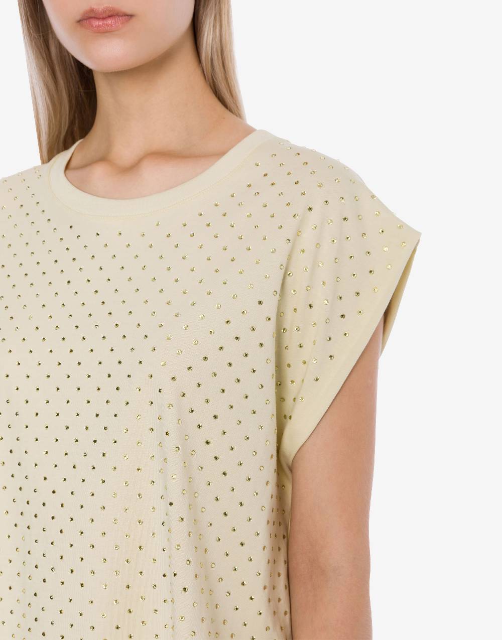 Philosophy Di Lorenzo Serafini T-shirt In Jersey Con Strass