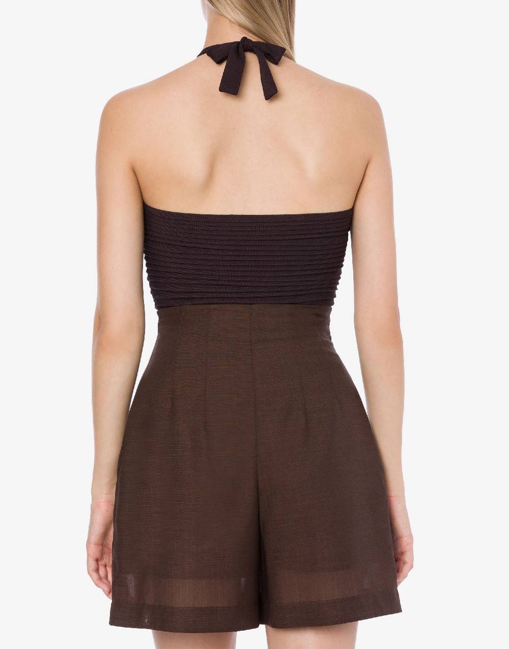 Philosophy Di Lorenzo Serafini Top Stretch Con Piercing