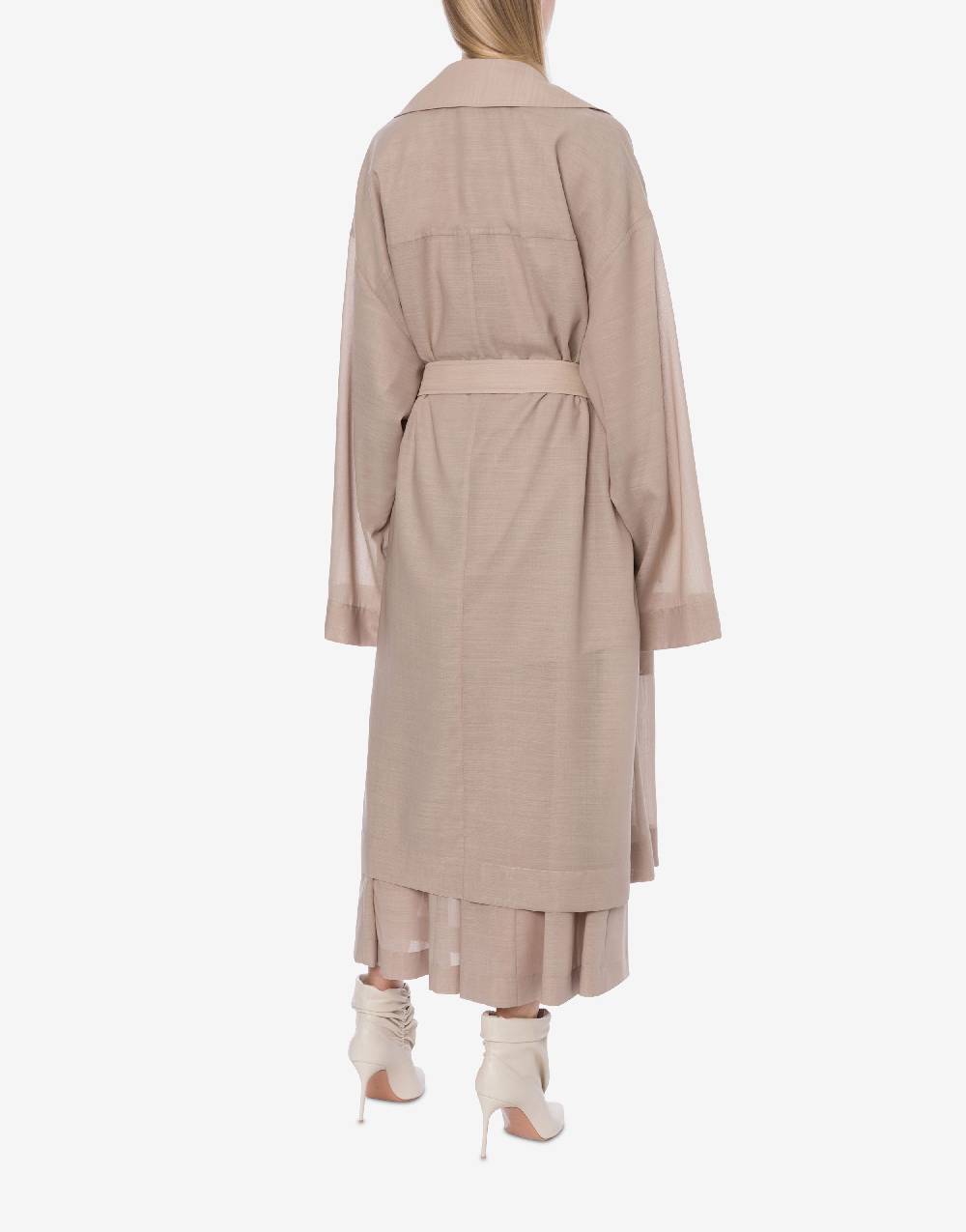 Philosophy Di Lorenzo Serafini Trench In Voile Di Lana