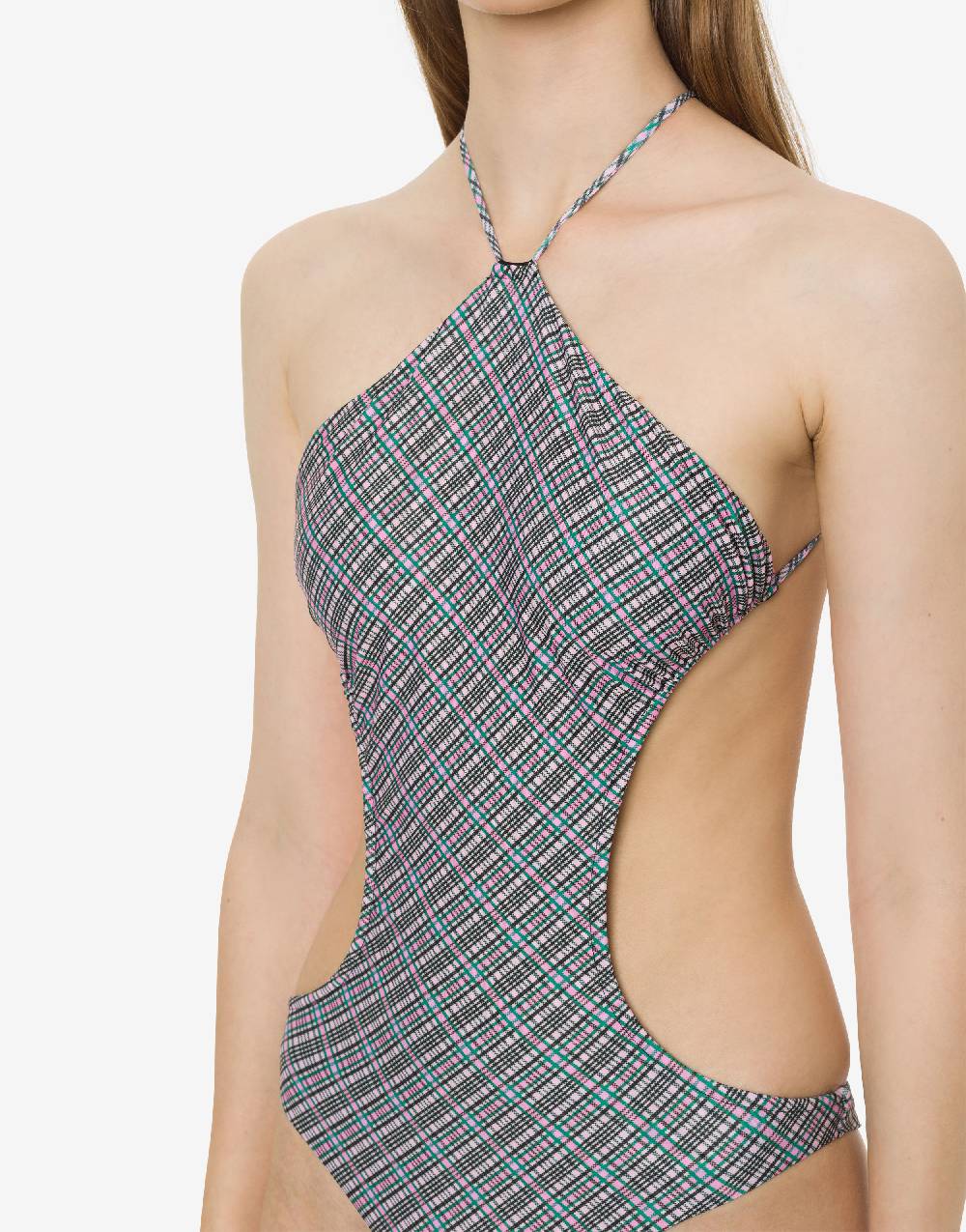 Philosophy Di Lorenzo Serafini Trikini Con Stampa Check