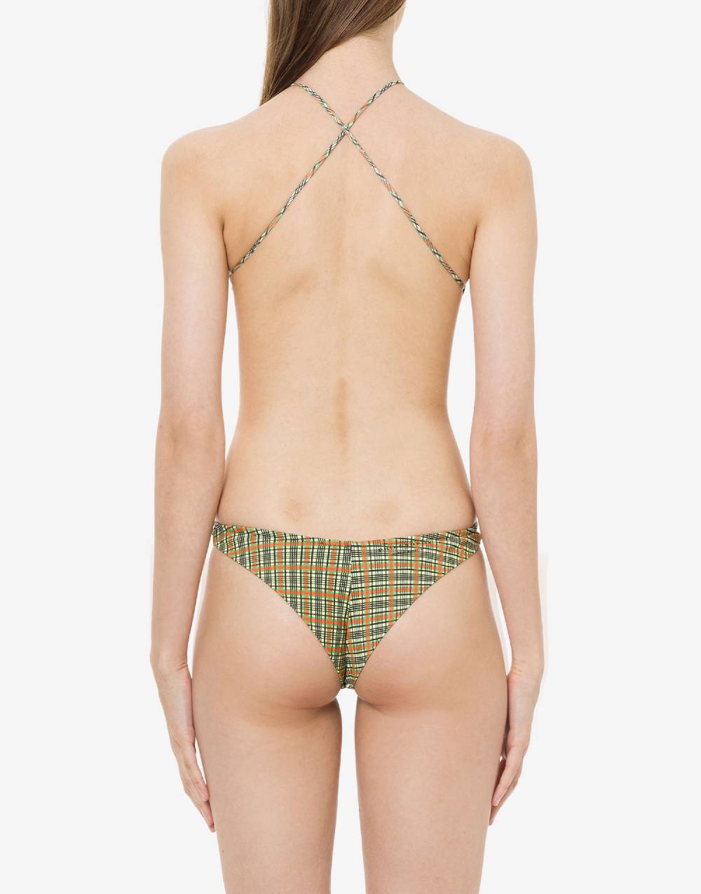 Philosophy Di Lorenzo Serafini Trikini Con Stampa Check