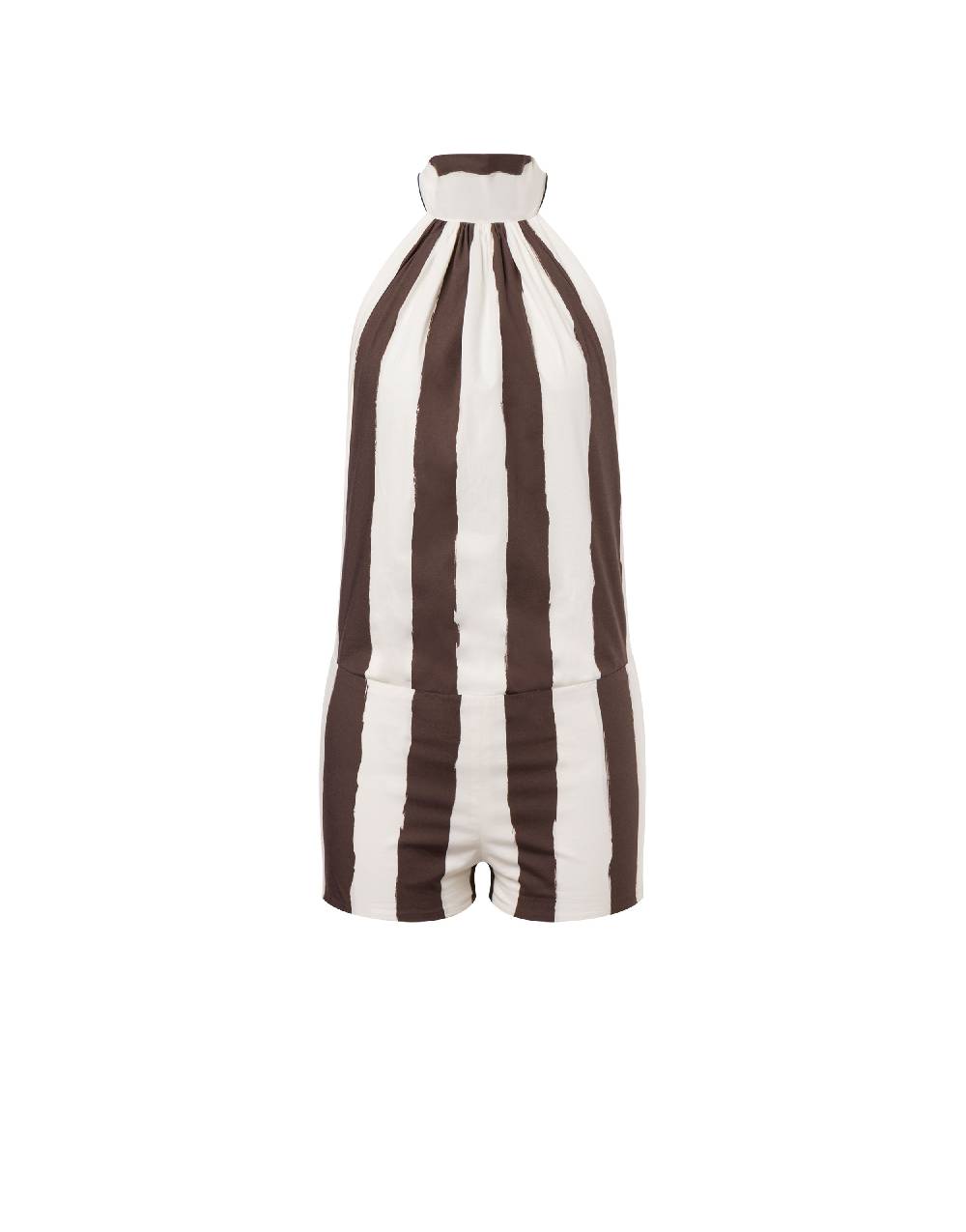 Philosophy Di Lorenzo Serafini Tuta Corta A Righe In Cotone Stretch