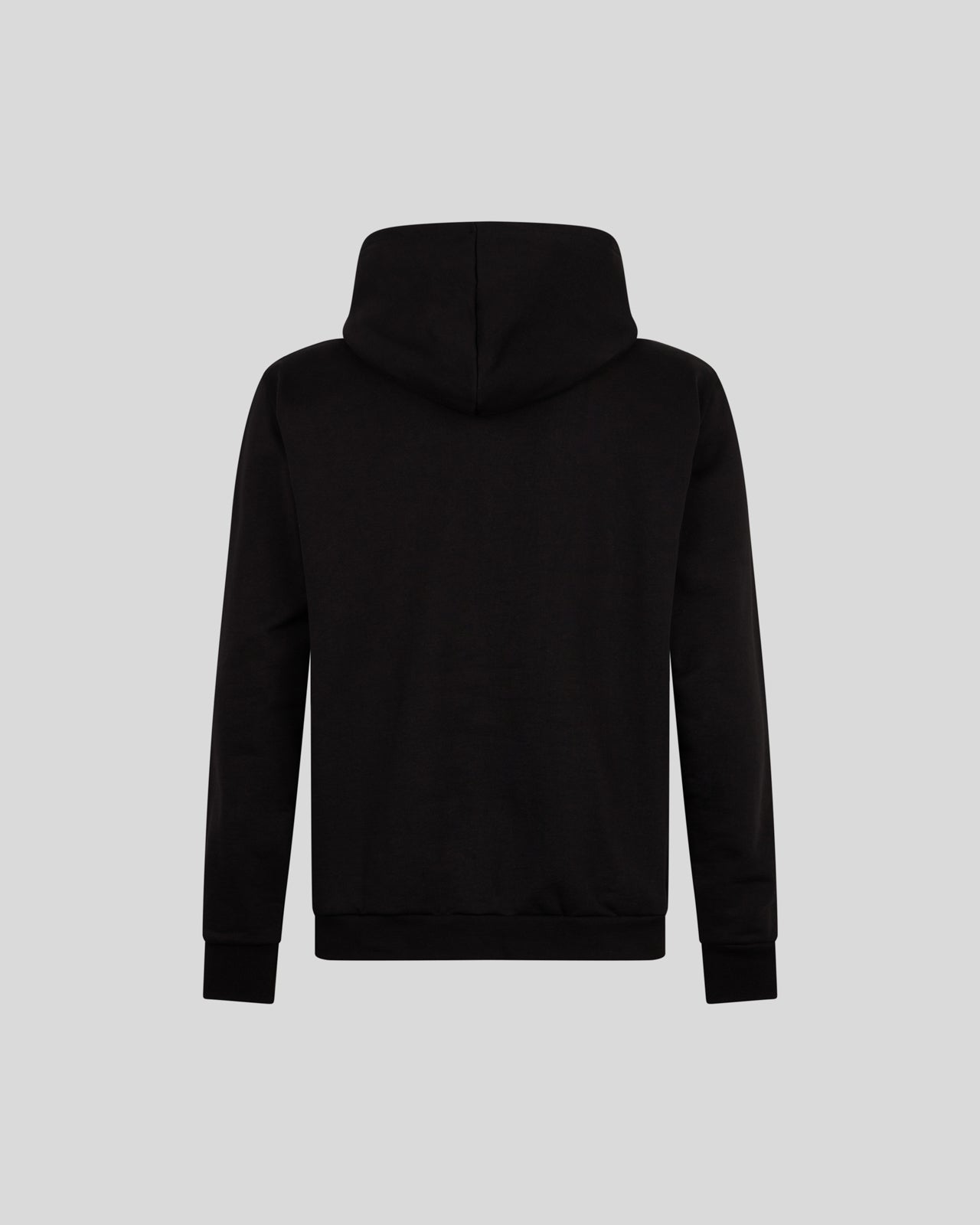 Phobia Archive FELPA NERA CON FULMINI RICAMATI GRIGI