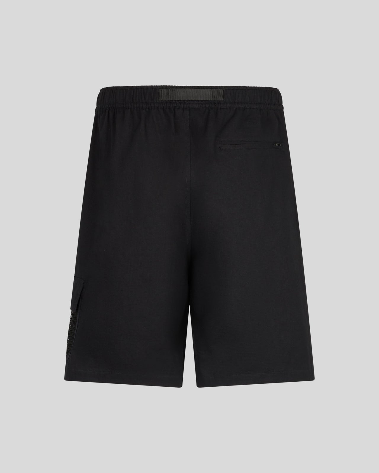 Phobia Archive PANTALONCINO NERO CON GRAFICA SCREAMING SKULLS ROSSA