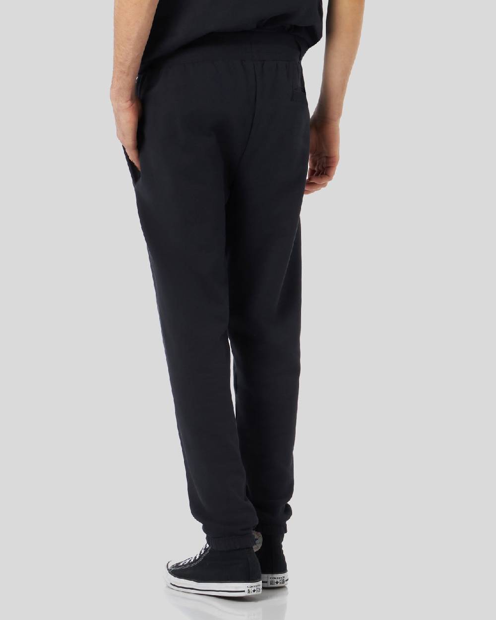 Phobia Archive PANTALONE NERO CON STAMPA TRIPLE SKULL ROSSA