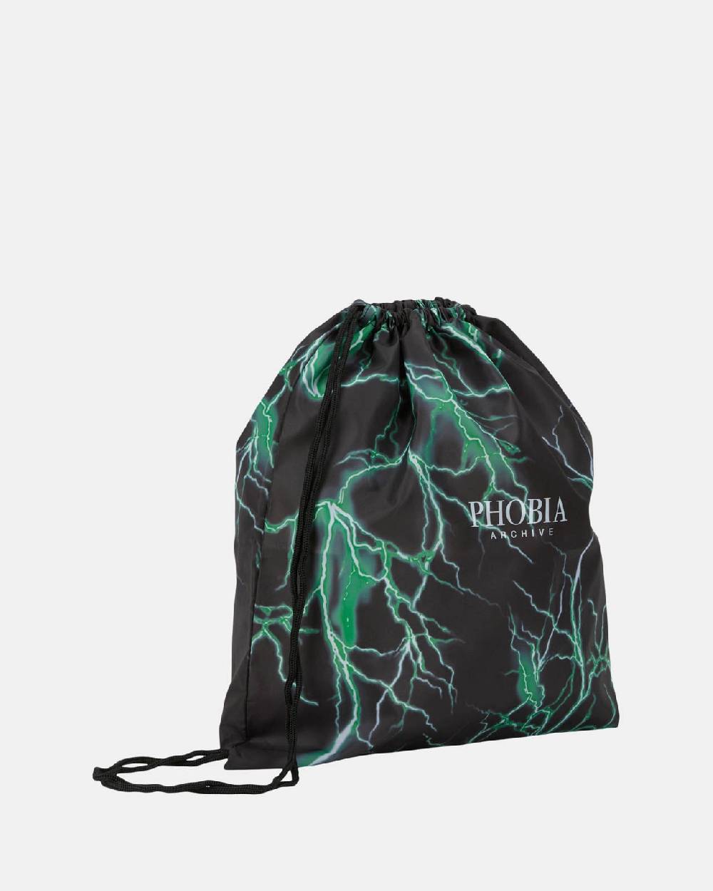 Phobia Archive SACCA NERA CON FULMINI VERDI