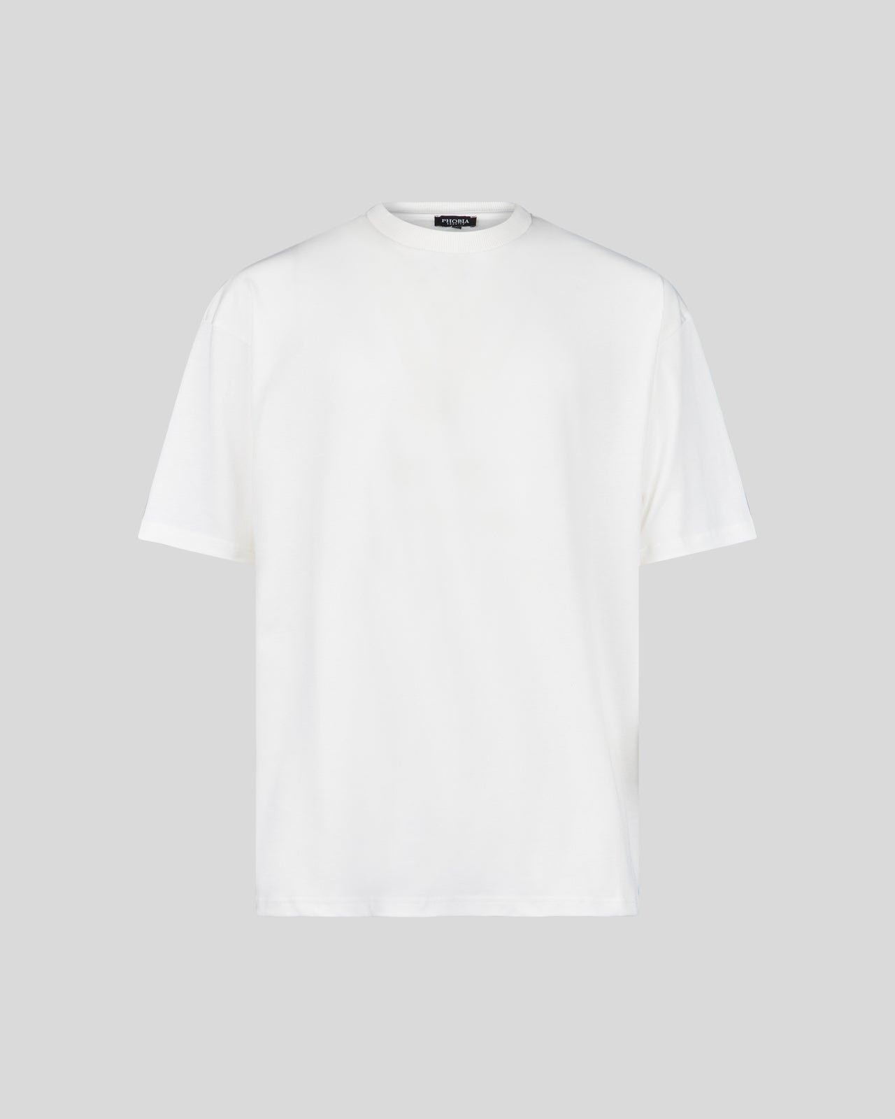Phobia Archive WHITE T-SHIRT WITH GOTHIC LOGO