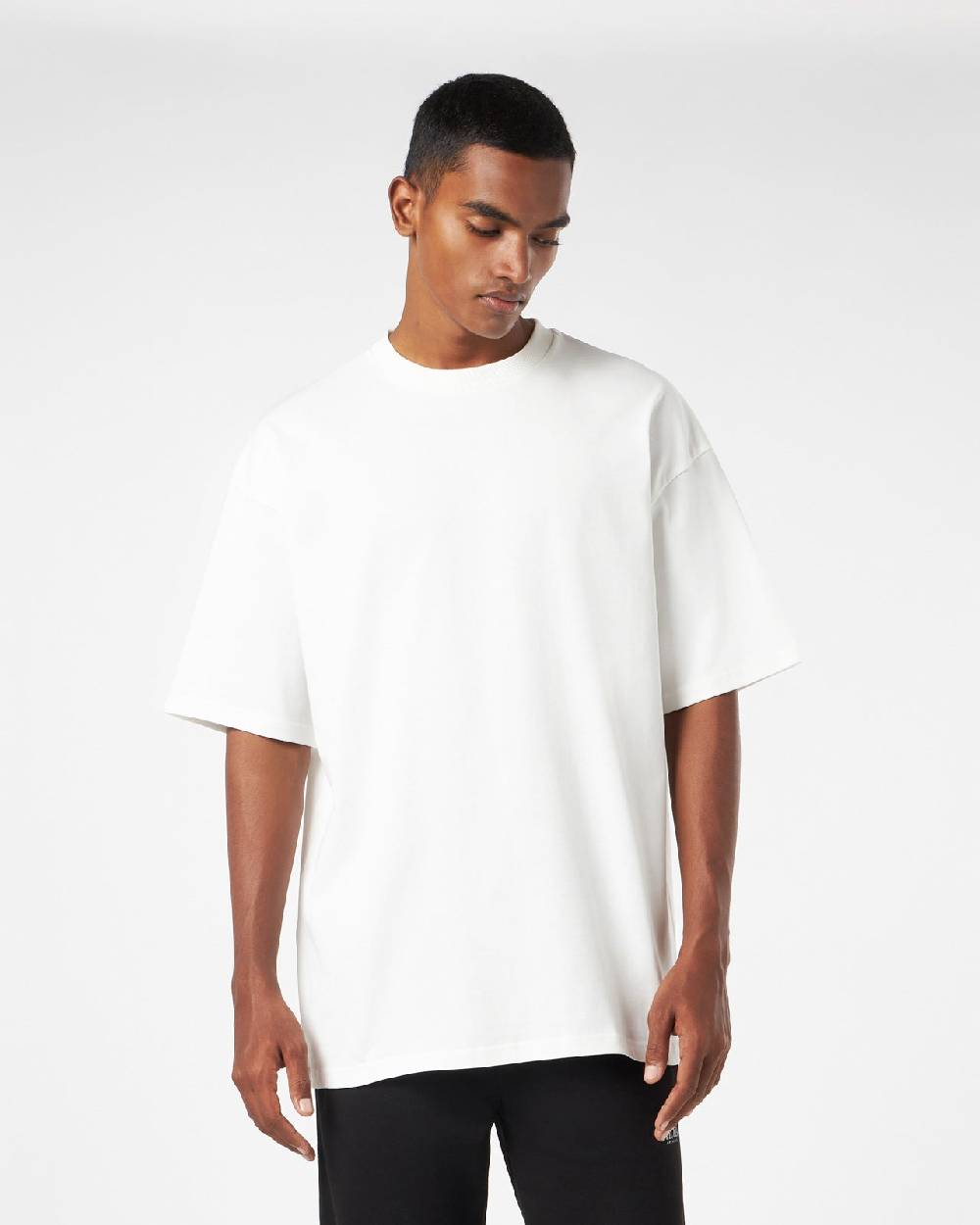 Phobia Archive WHITE T-SHIRT WITH GOTHIC LOGO