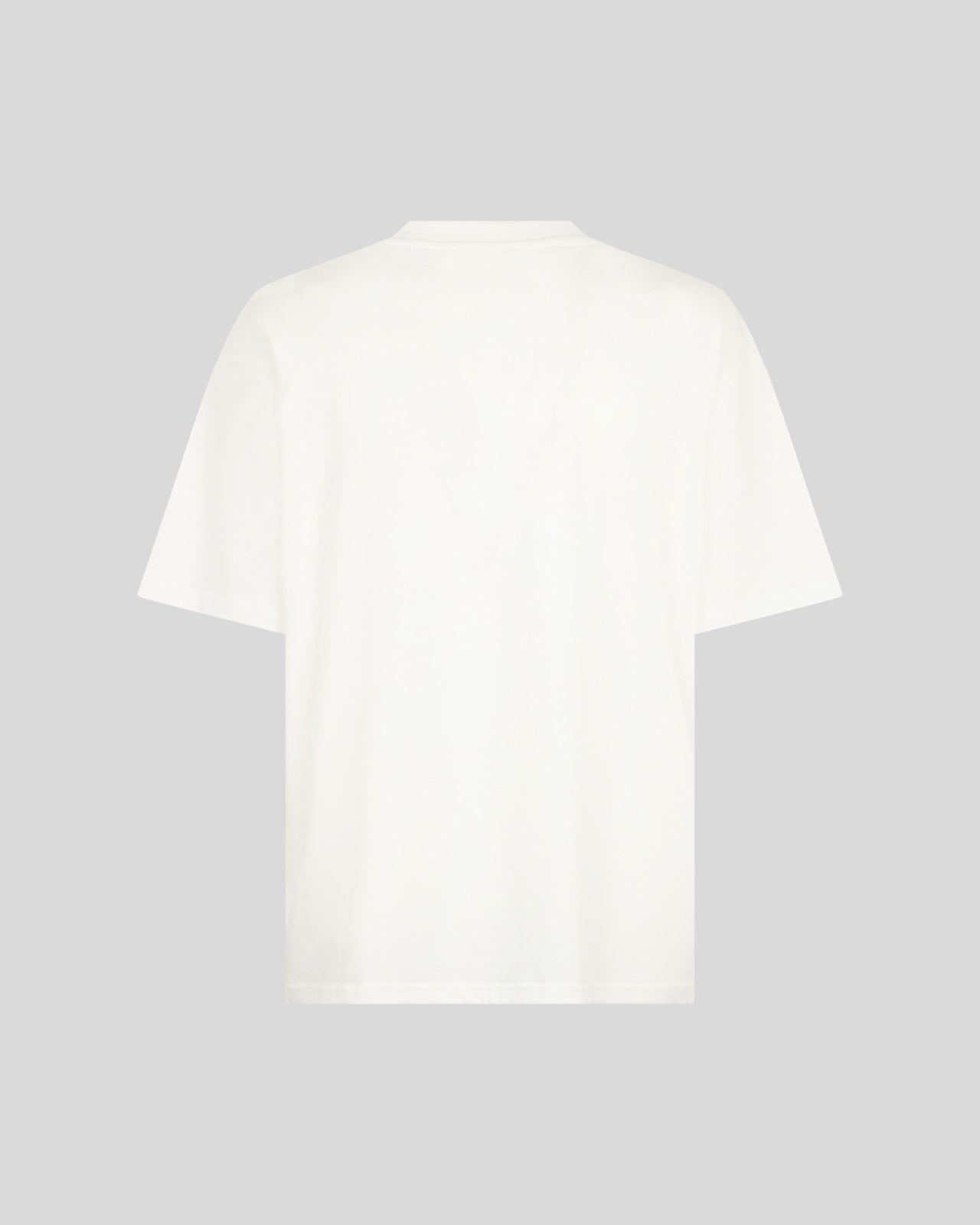 Phobia Archive T-SHIRT BIANCA CON FULMINI BICOLORE VIOLA E VERDE