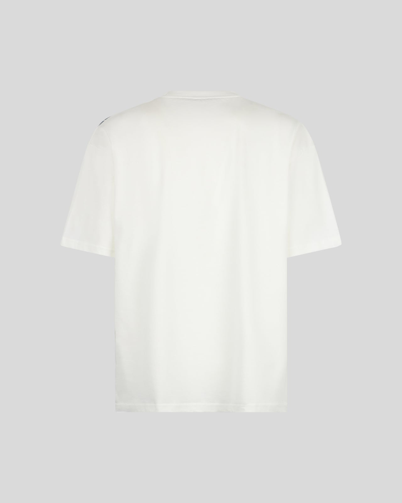 Phobia Archive T-SHIRT BIANCA CON FULMINI LATERALI GRIGI