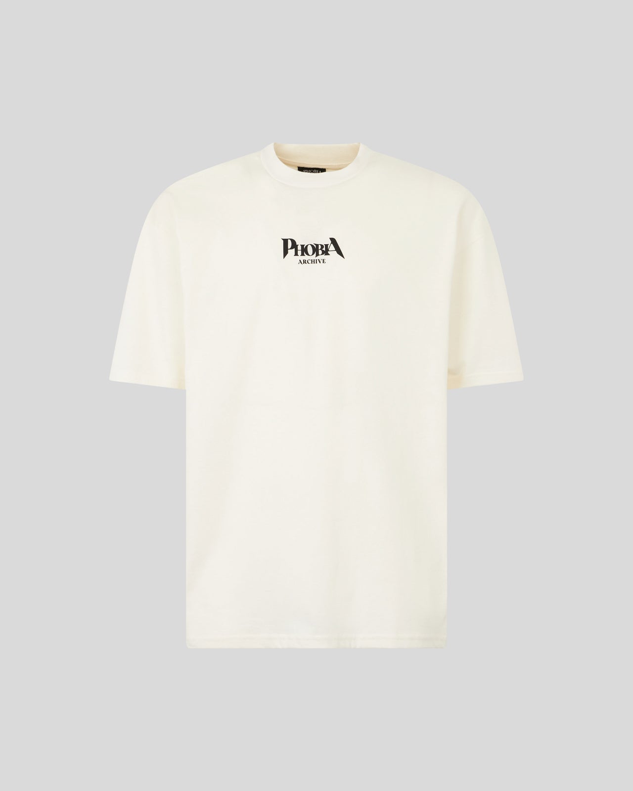 Phobia Archive T-SHIRT BIANCA CON GRAFICA BAT EYE VIOLA