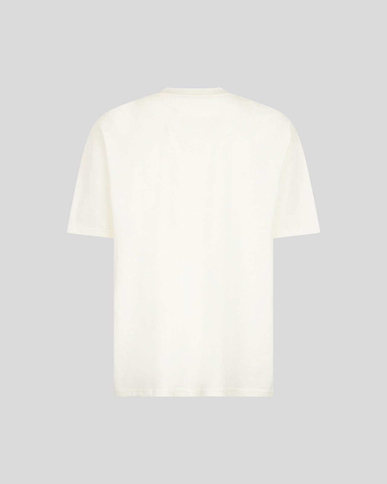 Phobia Archive T-SHIRT BIANCA CON STAMPA STARRY LIGHTNING GIALLA E VIOLA