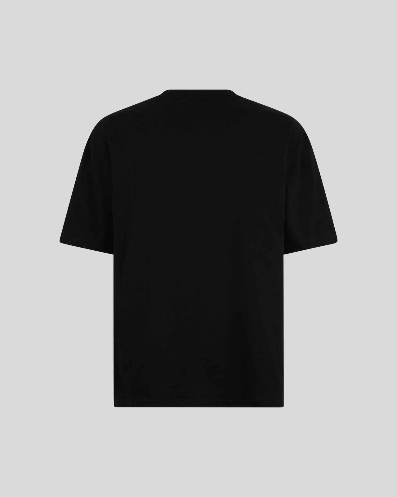 Phobia Archive T-SHIRT NERA CON FULMINI BICOLORE ROSSI E BLU