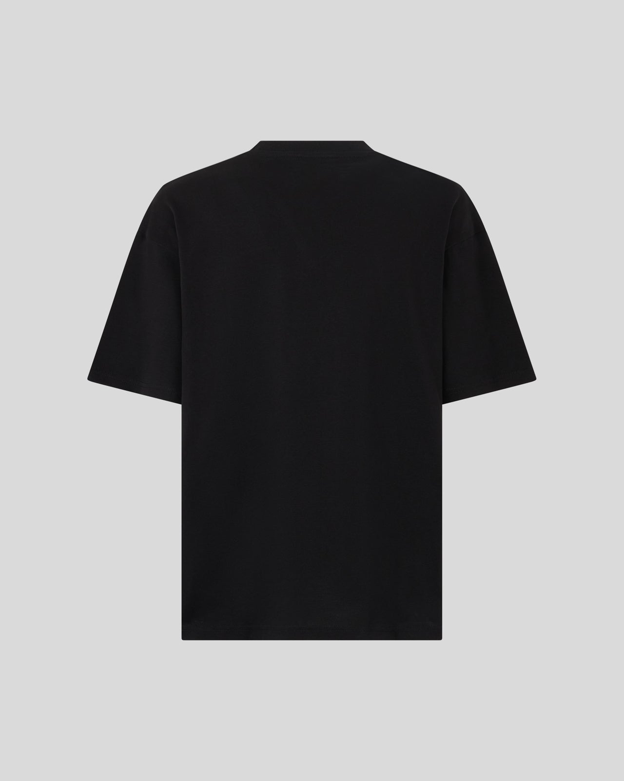 Phobia Archive T-SHIRT NERA CON FULMINI BICOLORE VIOLA E VERDE