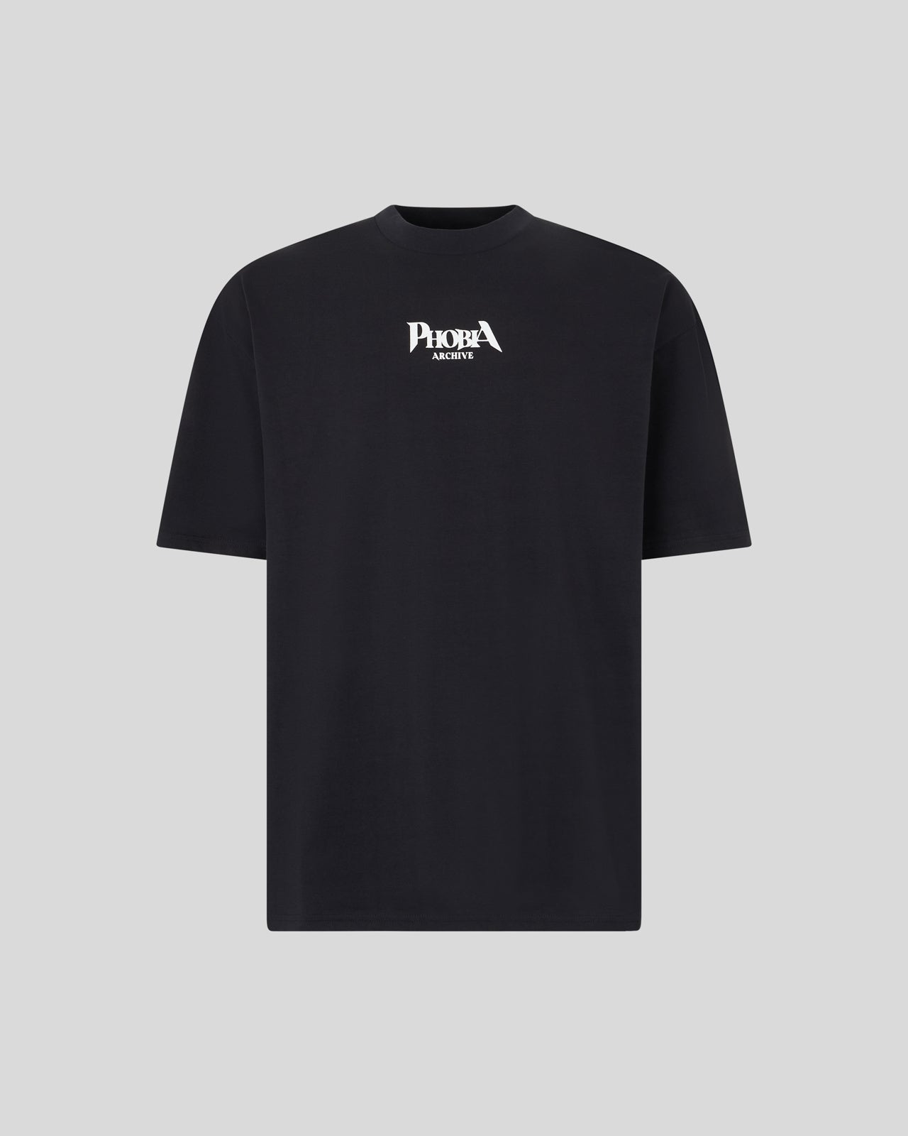 Phobia Archive T-SHIRT NERA CON GRAFICA BAT EYE VIOLA