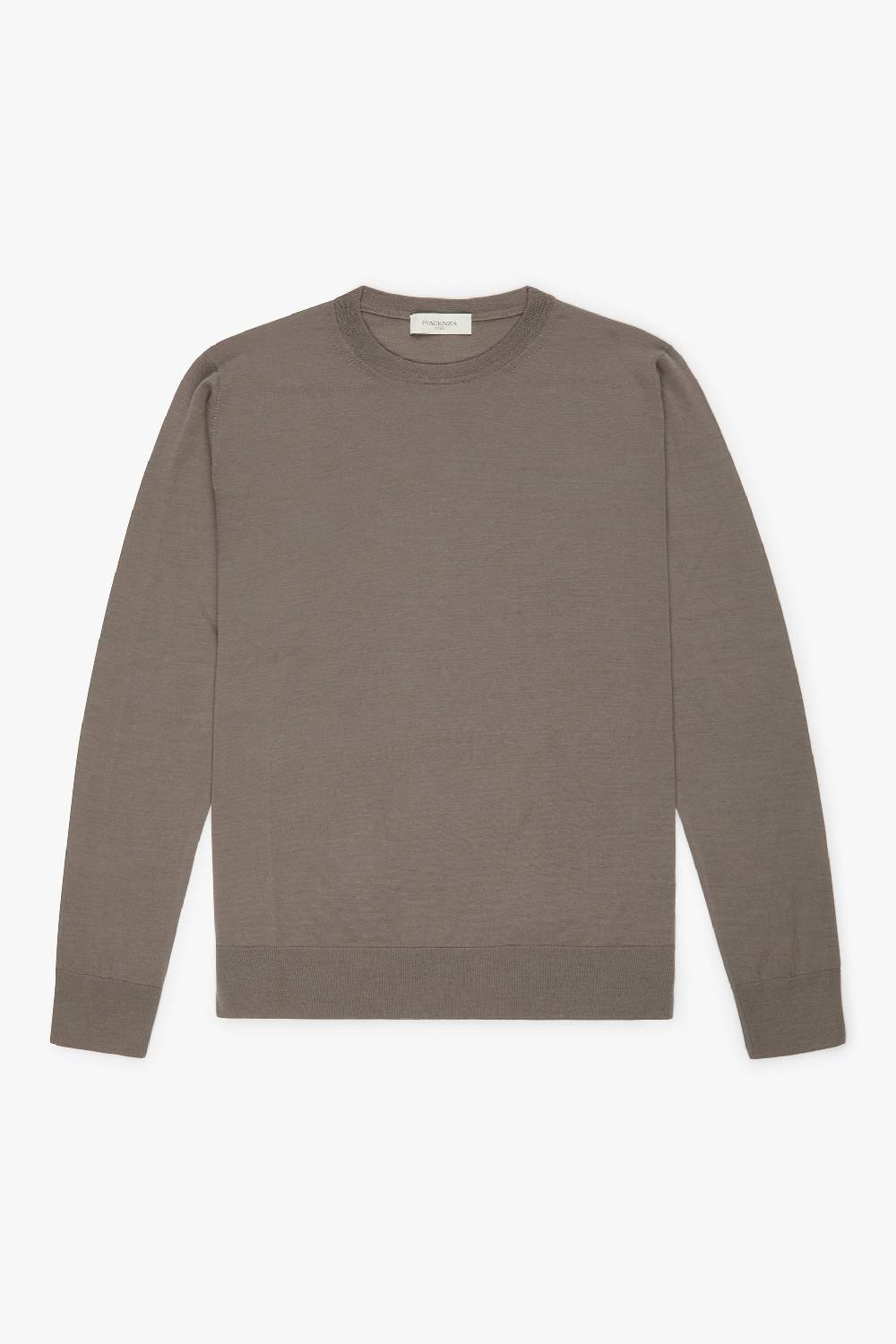 Piacenza 1733 Girocollo lana merino super fine nocciola