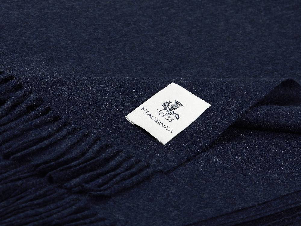 Piacenza 1733 Aeternum Plaid Navy In Puro Cashmere