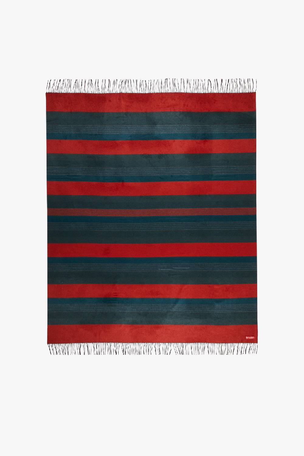 Piacenza 1733 BILBO Plaid righe Blu e Rosso