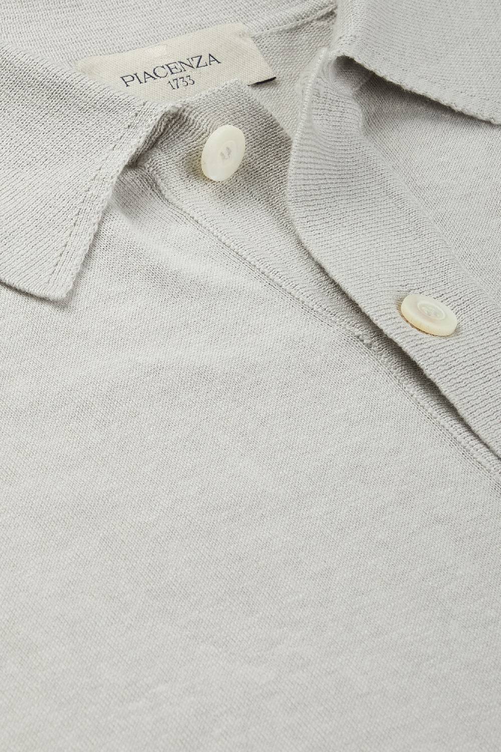 Piacenza 1733 Camicia Grigio Chiaro