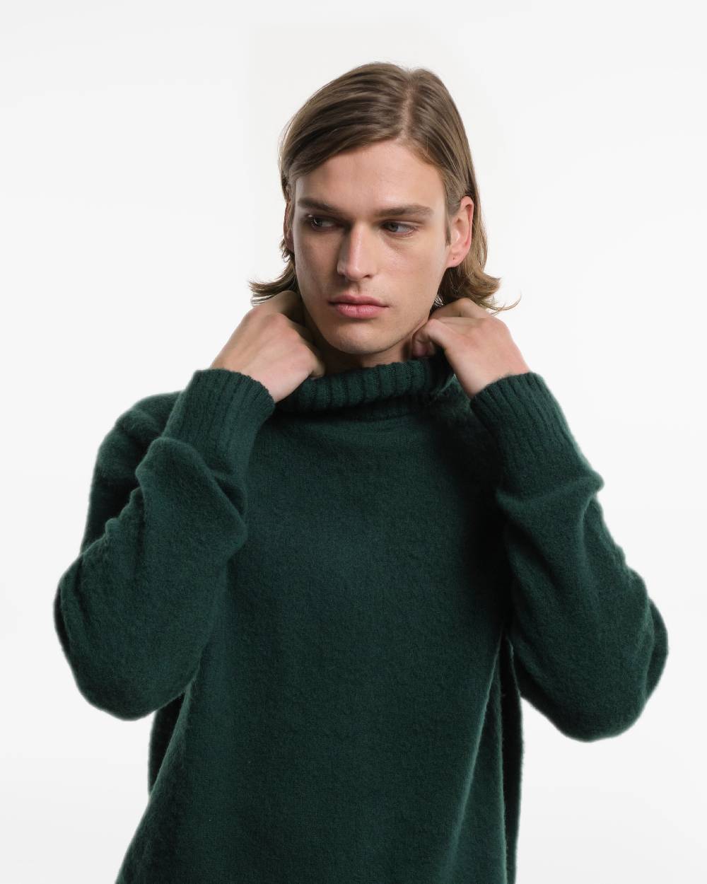 Piacenza 1733 Dolcevita In Lana Verde