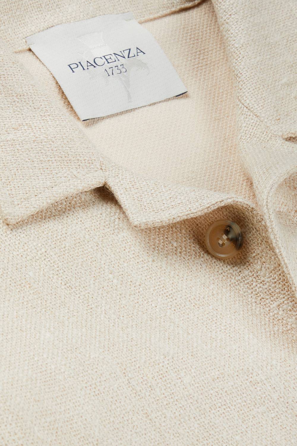 Piacenza 1733 Giacca Camicia Naturale