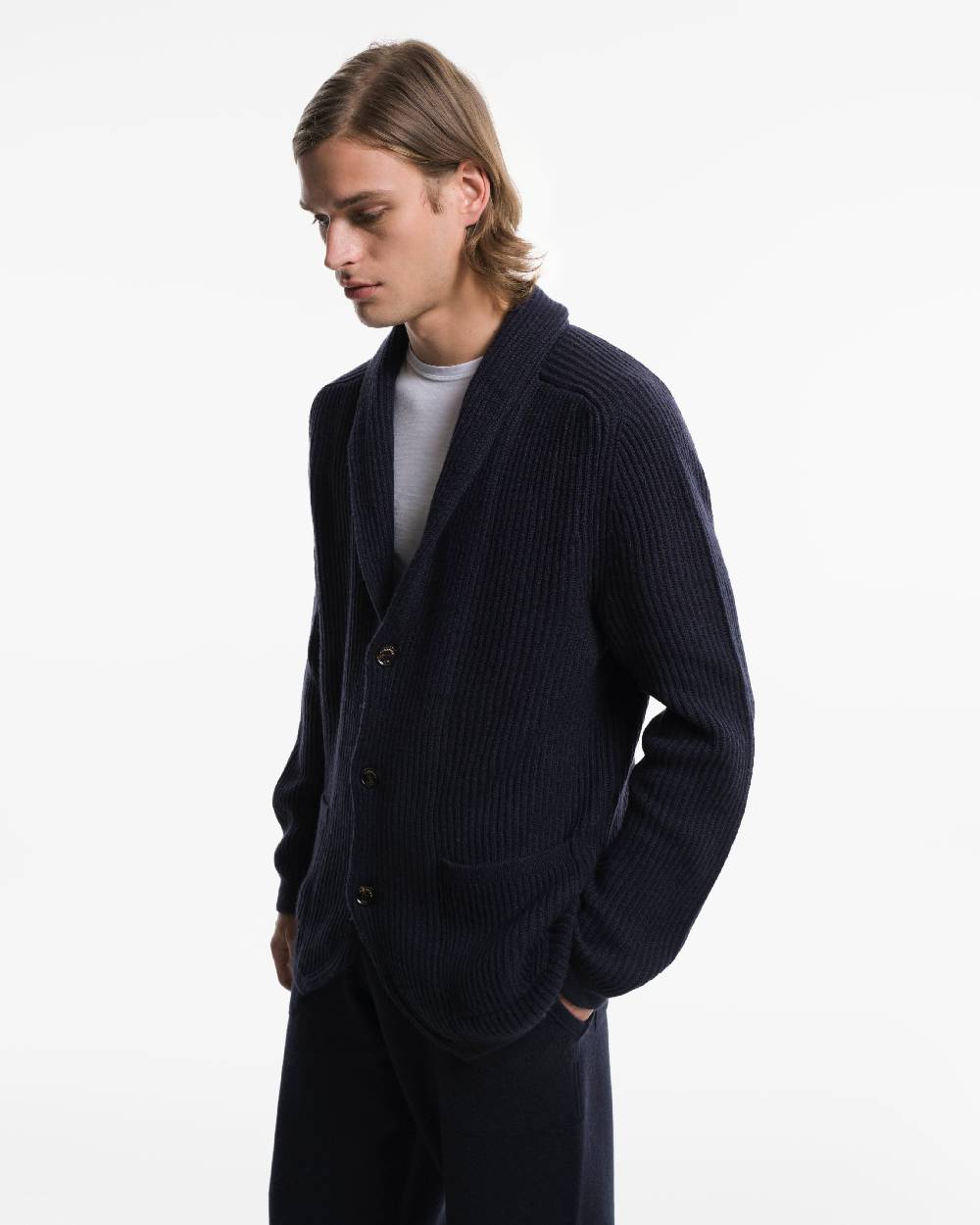 Piacenza 1733 Giacca In Cashmere Blu