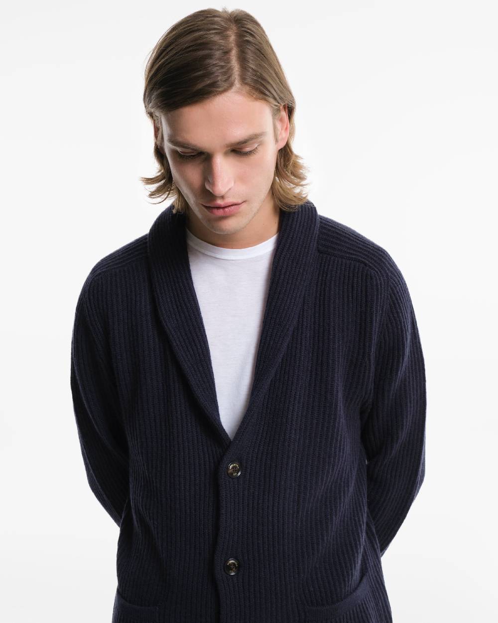 Piacenza 1733 Giacca In Cashmere Blu