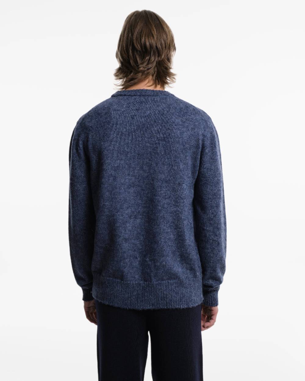 Piacenza 1733 Girocollo Azzurro