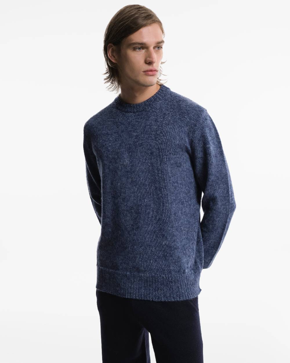 Piacenza 1733 Girocollo Azzurro