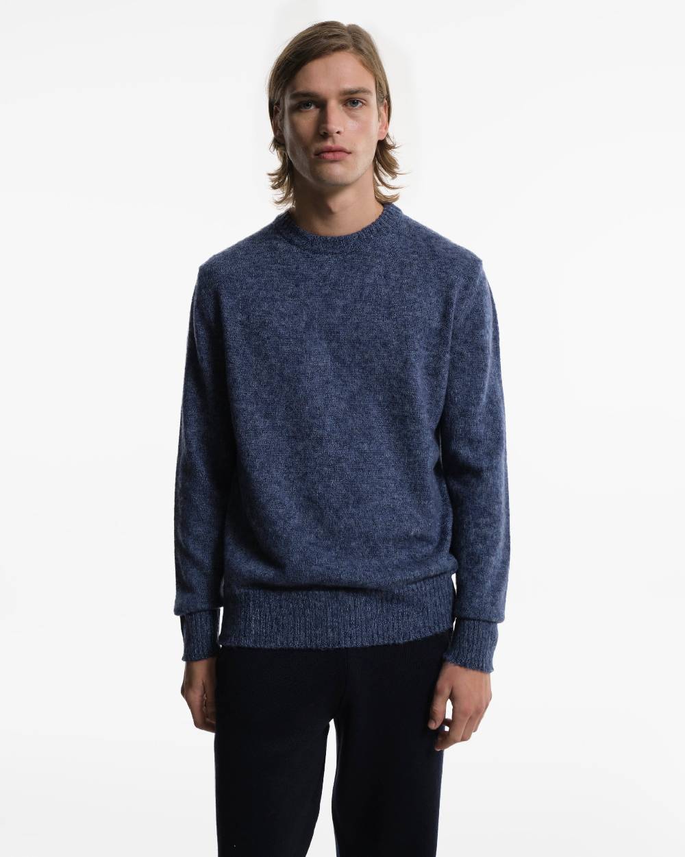 Piacenza 1733 Girocollo azzurro