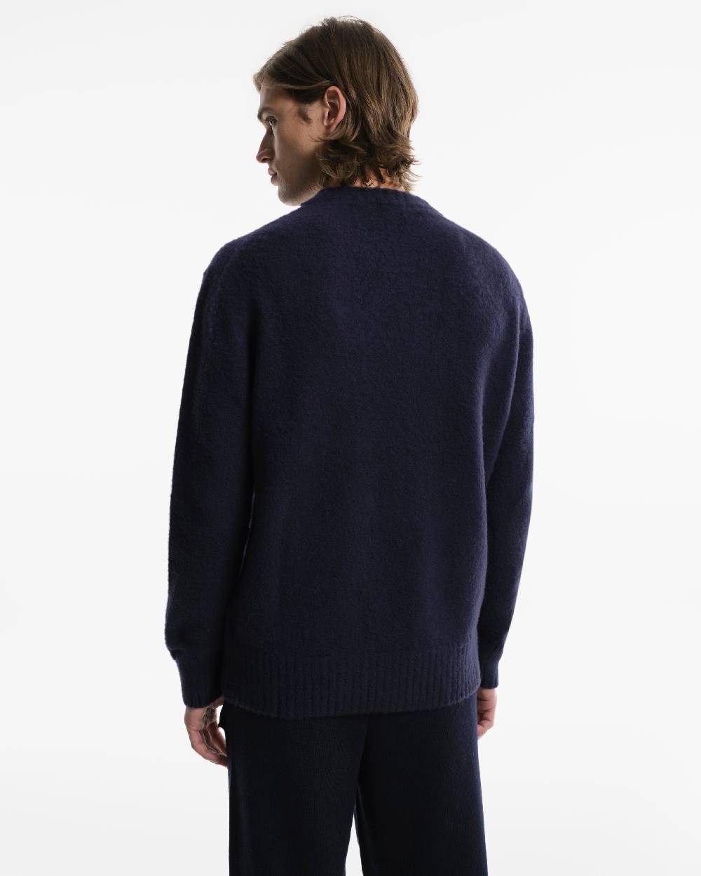 Piacenza 1733 Girocollo In Lana Blu