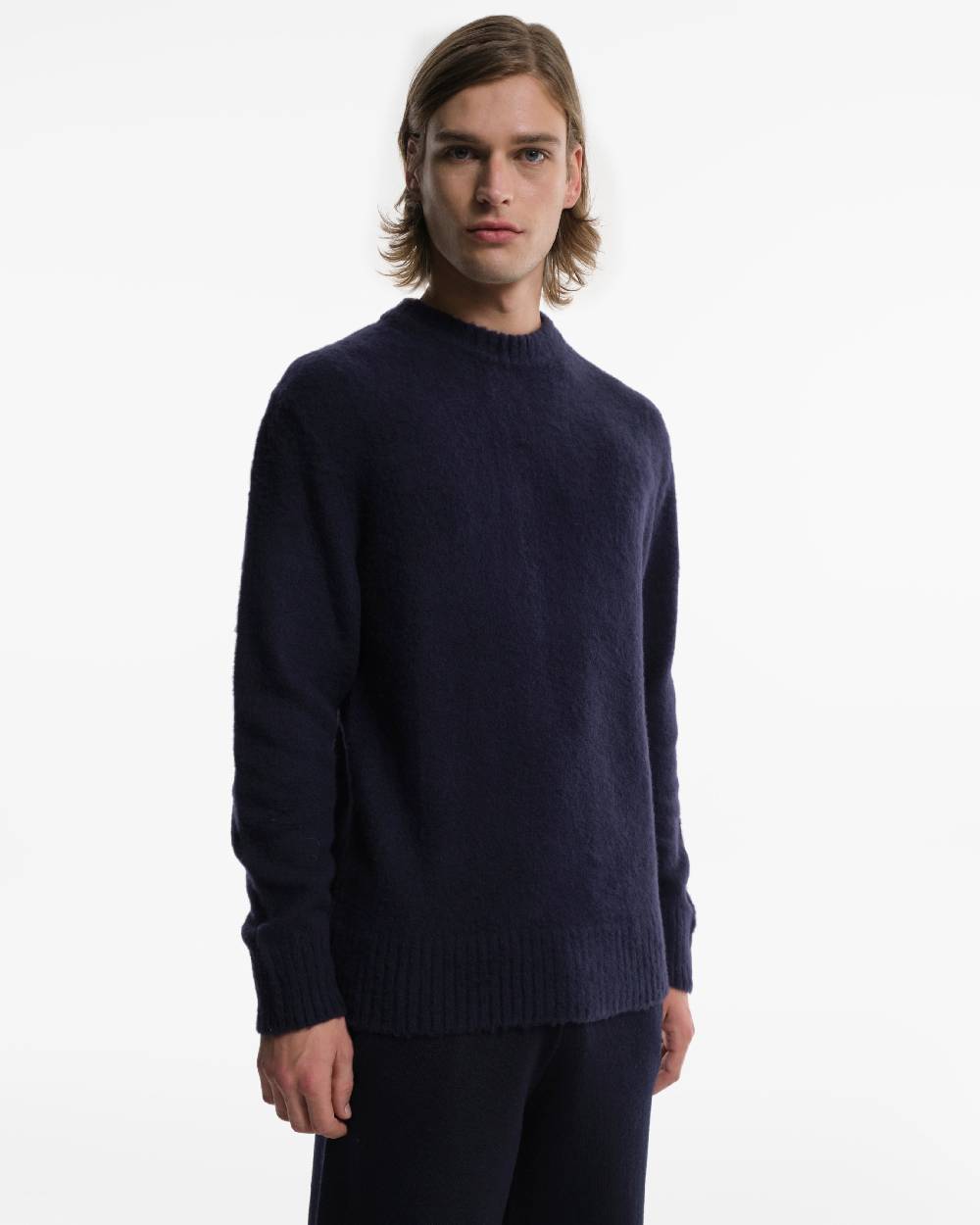 Piacenza 1733 Girocollo In Lana Blu