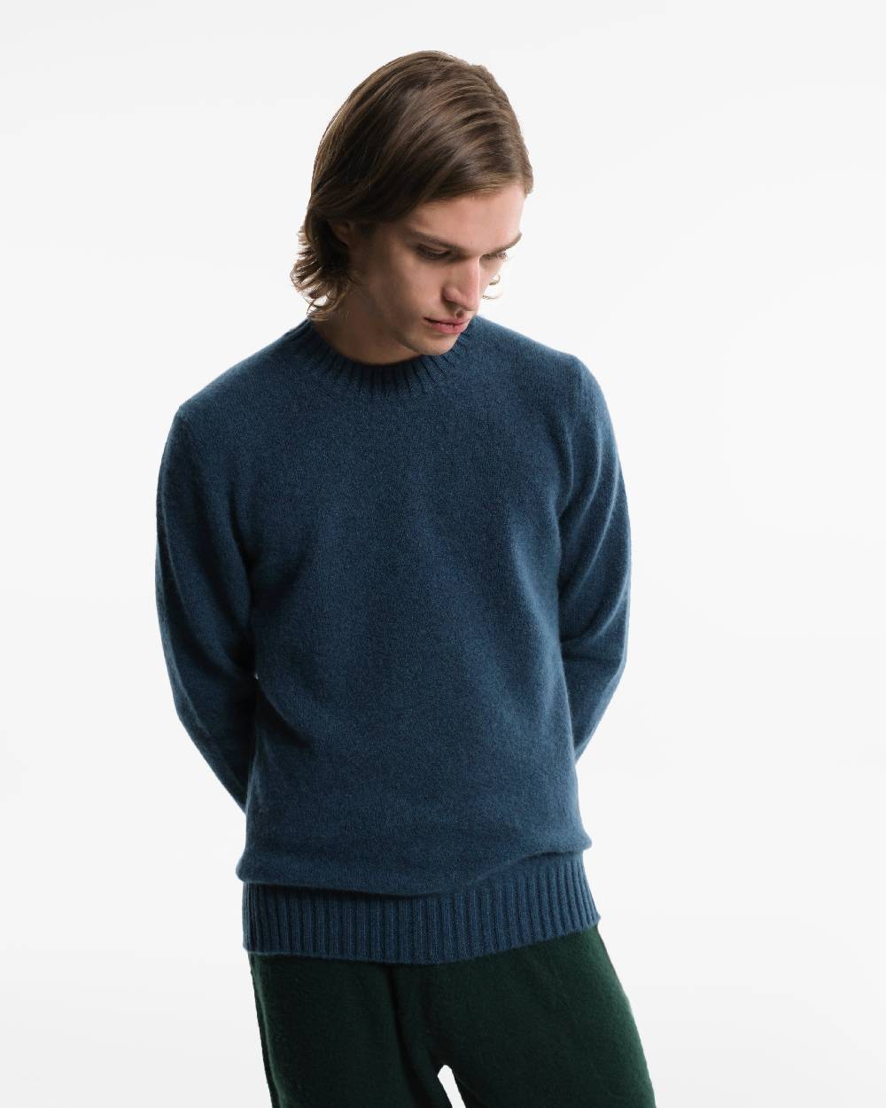 Piacenza 1733 Girocollo Verde Acqua